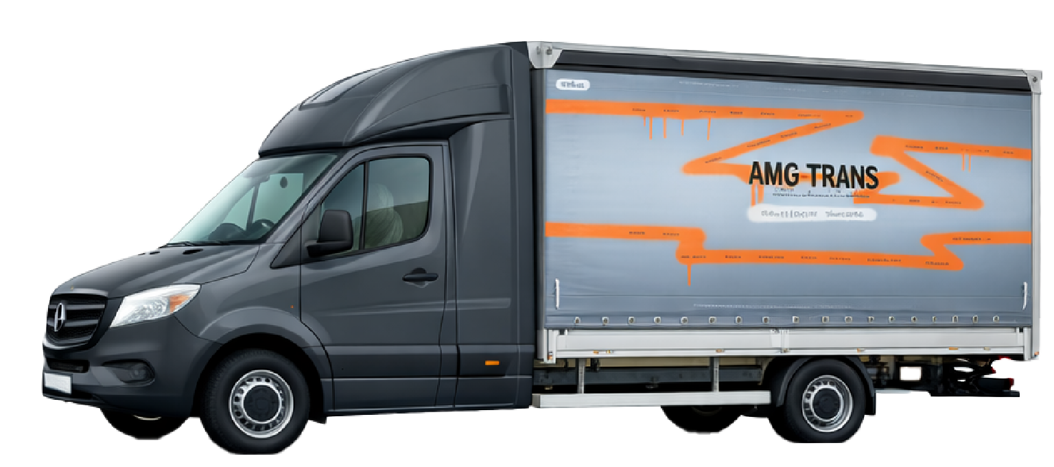 Samochód dostawczy AMG Trans z zabudową plandekową