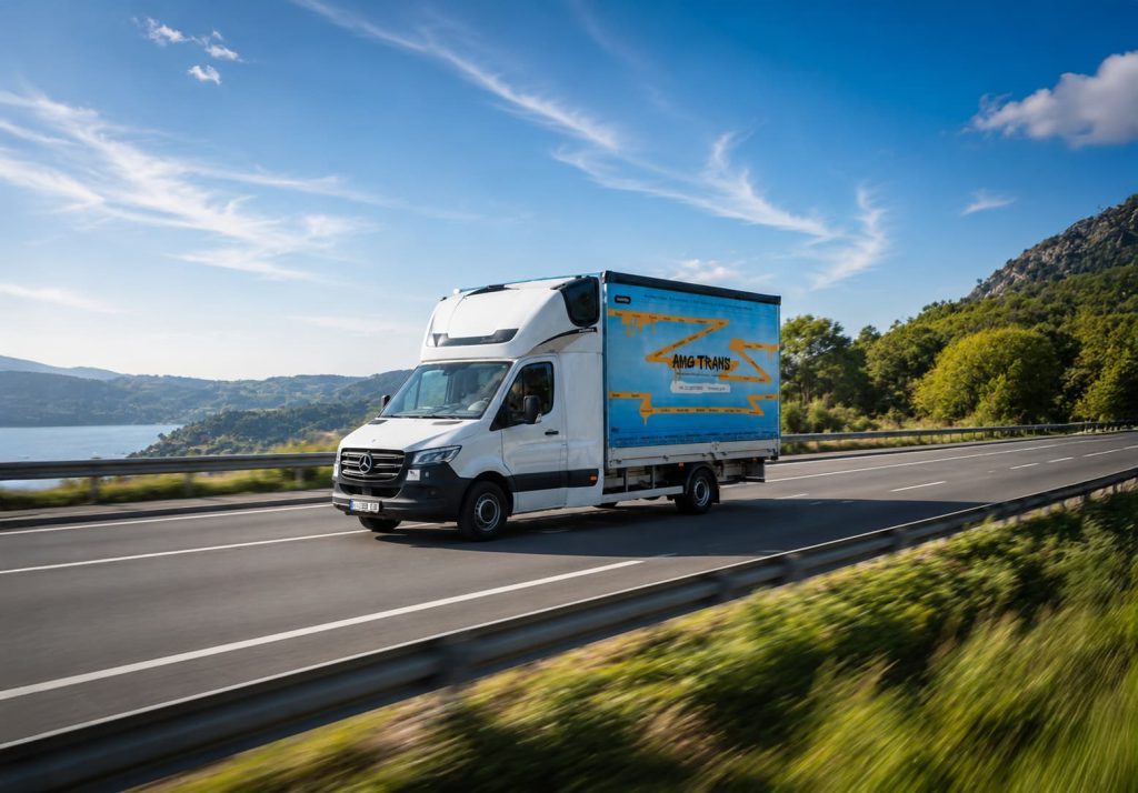 Bus AMG Trans na trasie w Europie – kabotaż w Niemczech i krajach Beneluksu